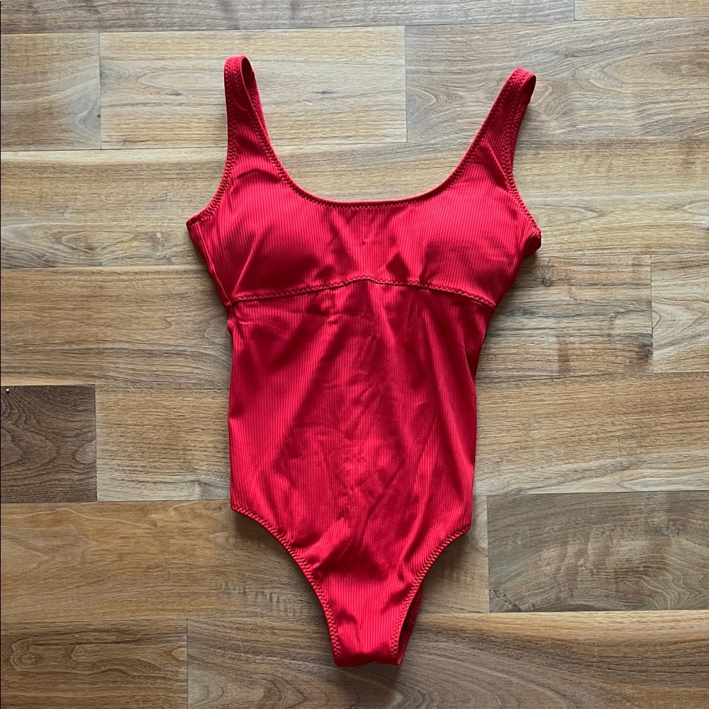 Fabletics Cheeky One Piece Swimsuit with Padded Bra